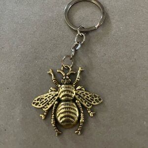 Gold Bee Keychain/Bagcharm